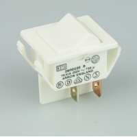 Rocker Switch - 2P Maintained - White/Wh