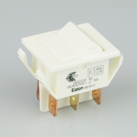 Rocker Switch - 2P Maintained - White/Wh