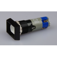 Pushbutton Switch - 18 x 24mm Tapered