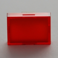 Lens - Flat - Red