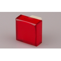 Lens - Concave - Red