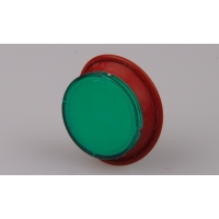 TH 465201-000 18mm dia.flat green Lens for 25mm dia.conical alu bezel switch