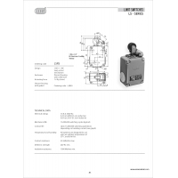 Essen LSRS Limit Switch with roller actuator