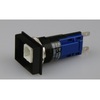 Switch Body - 18 x 24mm momentary - ST