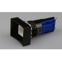 Latching Switch Body - 18 x 24mm - solder terminals