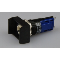 Latching Switch Body - 18 x 24mm - solder terminals