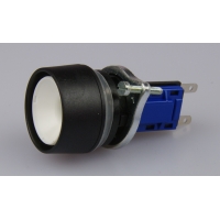 Latching Switch Body - 25mm - fast-connect terminals