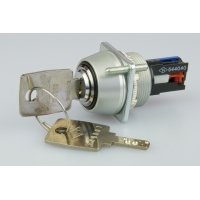 Key Switch - 2 position momentary