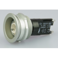 Signal Lamp Body - 25mm - solder terminals