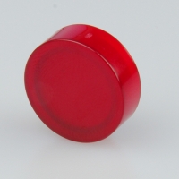 Lens - Flat - Red