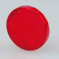 Lens - Flat - Red