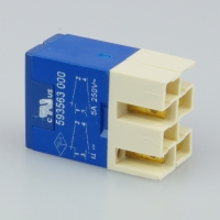 Contact Block - Gold Plated - quick-connect terminals