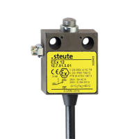Steute Ex 12 DS Ex Position Switch with adjustable roller lever & 3m prewired cable