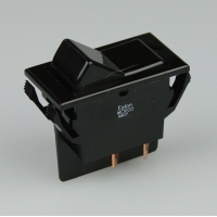 Rocker Switch - 1P Momentary - Blk/Blk