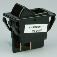 Rocker Switch - 12v - Black/Black