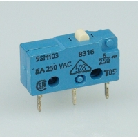 Honeywell 9SM103 5a Microswitch with bar actuator - limited stock still available