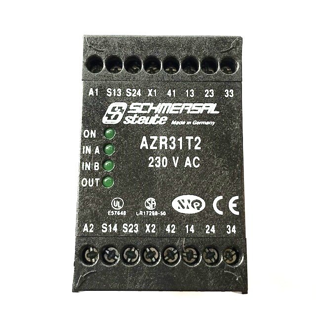Schmersal AZR31-T2 110VAC Fail-safe Standstill Monitor
