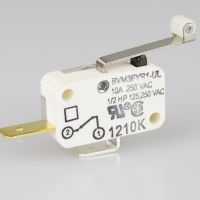 Saia-Burgess BVM3FYR1-UL 10a Microswitch 
