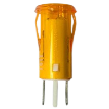 Arcolectric C057900 amber 110V panel-mount LED Indicator (14mm)