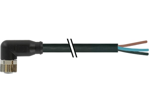 Baumer CAM8.A3-11230327 5m Cable with open-ended wires