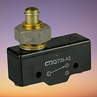 Saia-Burgess CT2Q/726-A2 Insert Switch with plunger actuator for MN6CTQMS or MSA types