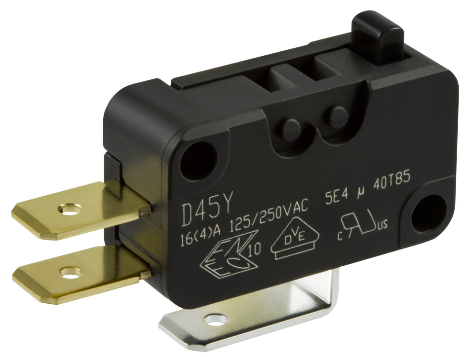 ZF D453-V1AA Microswitch - button actuator - 16a - quick-connect terminals