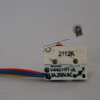 Saia-Burgess V4NSYR-UL 5a prewired Microswitch with 16mm roller lever