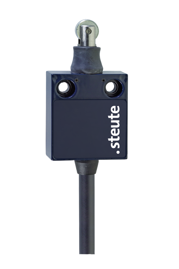Steute Position Switch with 2m prewired cable & sealed roller plunger