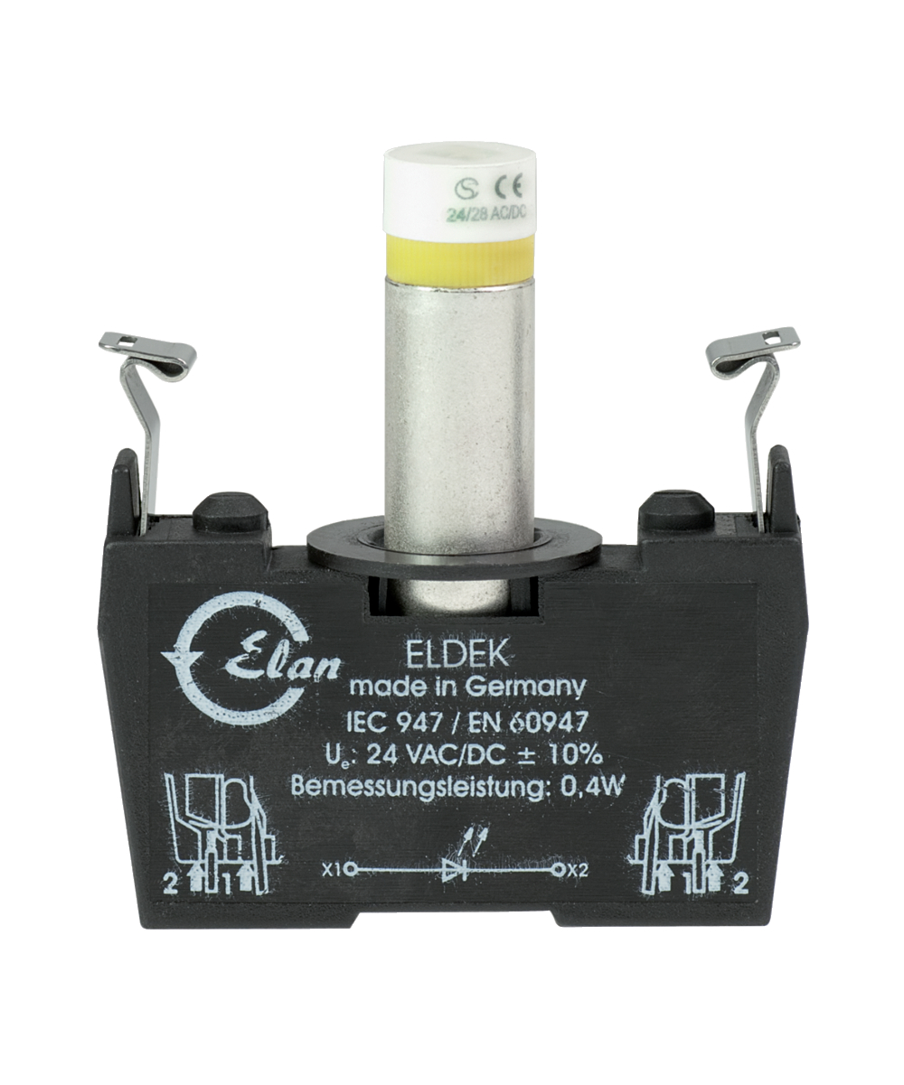 Schmersal ELDEKGN24 Light Terminal Block with integrated multi-LED | Green 24V