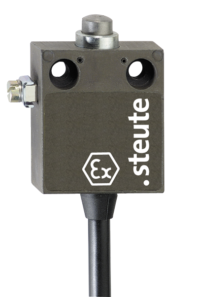 Steute Ex 12 Ex Position Switch with plain plunger & 2m prewired cable