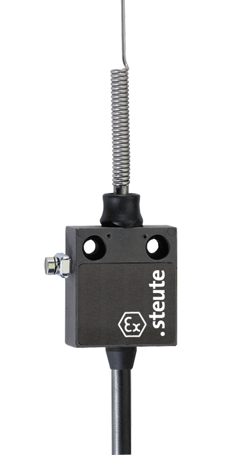 Steute Ex 12 TL Ex Position Switch with 158mm spring-rod actuator & 1m prewired cable