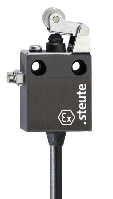 Steute Ex Position Switch with 2m prewired cable & roller lever