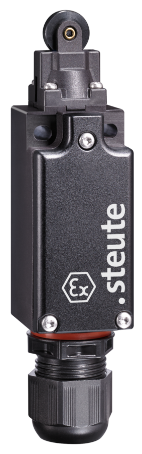 Steute Ex Position Switch with safety function - long roller plunger RL