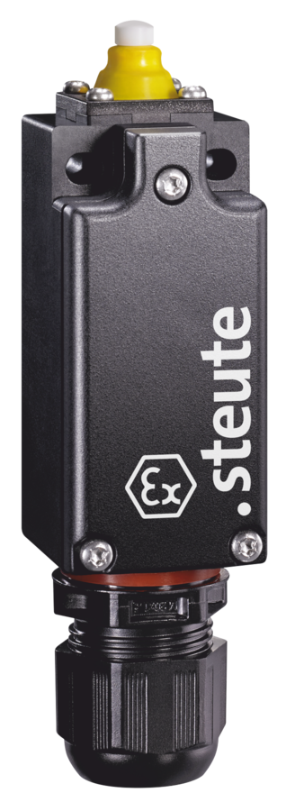 Steute Ex Position Switch with safety function - plunger with collar W