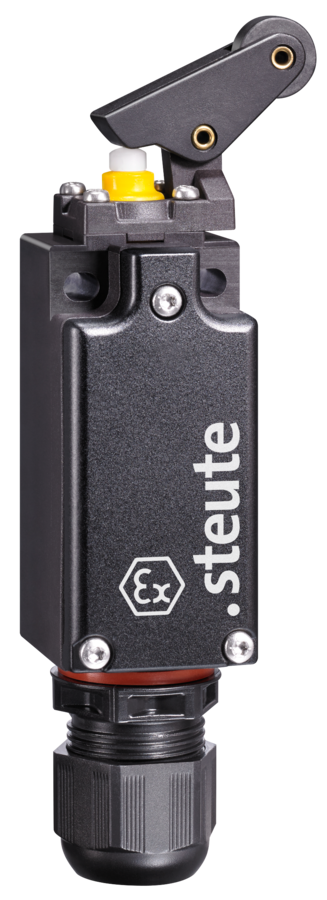 Steute Ex Position Switch with safety function - parallel roller lever with collar WPH