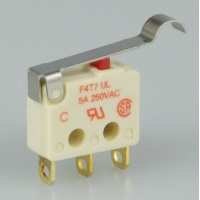 Saia-Burgess F4T7YC-GP-UL 5a Microswitch with cam-follower lever
