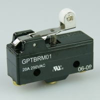 ZF GPTBRM01 Microswitch - 26mm roller lever - 20a - screw terminals