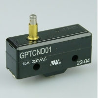 ZF GPTCND01 Microswitch - button actuator (raised) - 15a - screw terminals