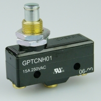 ZF GPTCNH01 Microswitch - button actuator (wide with thread) - 15a - screw terminals