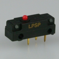 Saia-Burgess LPSP-GP low profile series Microswitch with plain plunger