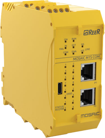 Reer PLC Central Module (screw term.blocks)