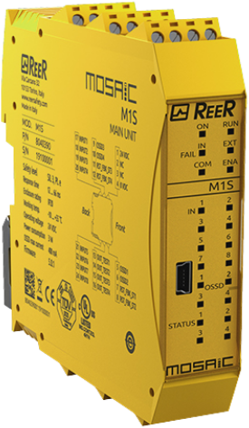 Reer Mosaic PLC Central Module(clamp term.blocks)