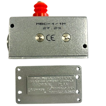 Essen MBC1/1M Limit Switch with cowled plunger