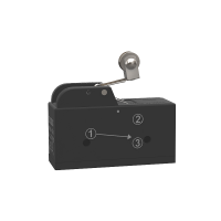OBSOLETE Saia-Burgess CYMR3 Microswitch with (short) roller lever actuator