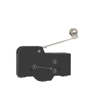 OBSOLETE CT2MR2-A2 Microswitch with roller lever