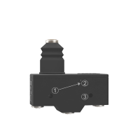 Essen MTPC-27 15A Microswitch with cowled plunger