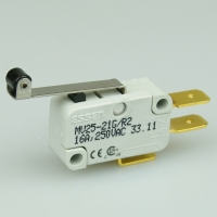 Essen MV25-21GR/2 10a Microswitch with 26mm roller lever actuator