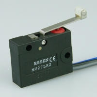 Essen MV27LR2 5a prewired Microswitch with roller lever actuator