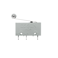 Essen MV-7NSR7 2a Microswitch with roller lever actuator