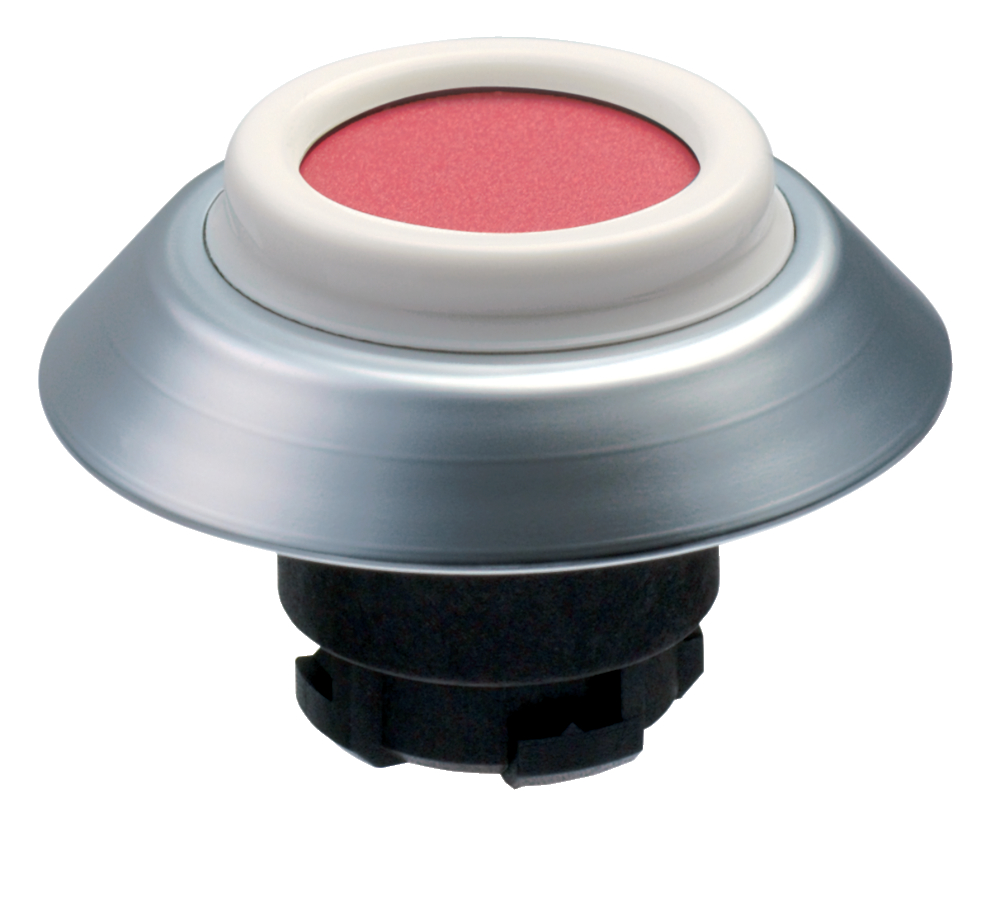 Schmersal NDTRT Front Element Pushbutton | Red | 22.3mm mounting hole